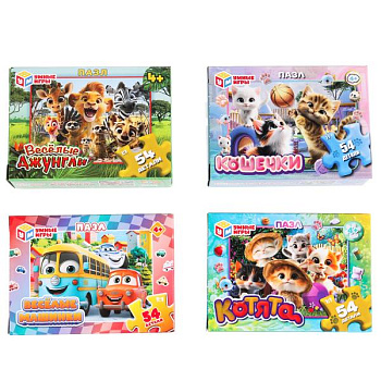 Пазлы (54эл) Микс 4630395008105