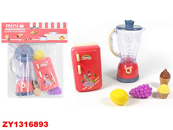 Набор бытовой техники (игрушка) 3703A (холод., блендер) в пакете