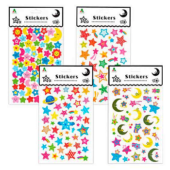 Наклейка 16*24 "Звёзды" Р22072-8 Кн22072-8