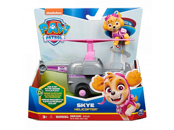 Paw Patrol Машинка с фигуркой Скай (15см) 43682