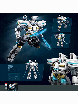 Мини-конструктор M38-B1151 Робот с мечами (561дет) в/к