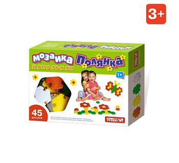Мозаика (d60мм/45дет) Полянка 01022 (Стеллар)