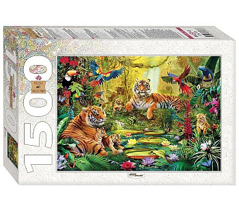 Пазлы (1500эл) В джунглях 83073 (Степ Пазл)