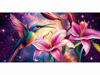 Конверт д/денег Без текста (колибри) ЛХ-0181