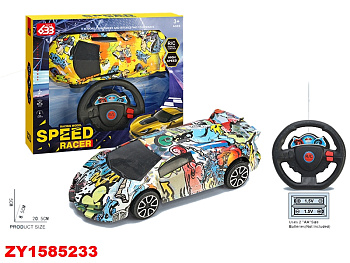 Автомобиль на РУ 633В-24 цветной 27MHZ в/к