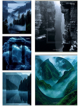 Тетрадь 48л. (клетка) Проф-Пресс "Перевёртыш-Великолепие природы-2" Т48-5335 цв.мел.обл.