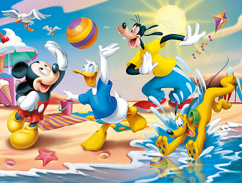 Кубики (12шт) Микки Маус 87157 (Степ Пазл) 