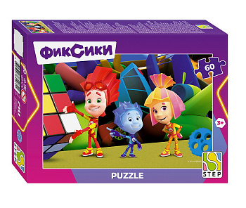 Пазлы (60эл) Фиксики Новый сезон 81261 (Степ)