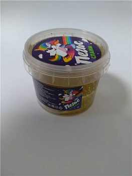 Слайм Прихлоп Пегас голография (90гр) золото 00304