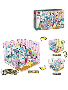 Мини-конструктор 4801 Уютная комната (194дет) в/к