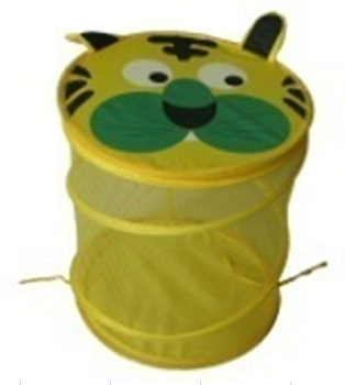 Бочонок для игр (корзина) 45*38см тигр в пакете M17674