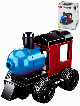 Мини-конструктор M38-B0795G Паровоз (25дет) в/к