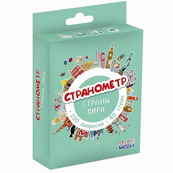 НПИ (карт) Странометр Страны мира 44405P Selfie media