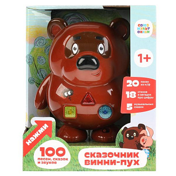 Сказочник Винни Пух СЮМ (100песен,сказок,звуков) в/к HT1051-R