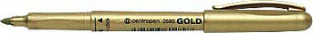 Маркер перм. CENTROPEN GOLD 2690 золотой