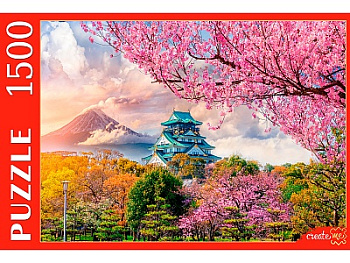 Пазлы (1500эл) Япония Замок в Осаке Ф1500-2704