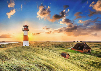 Trefl Пазл (1000дет) Фото Одиссея: Маяк Листа, Германия 10823