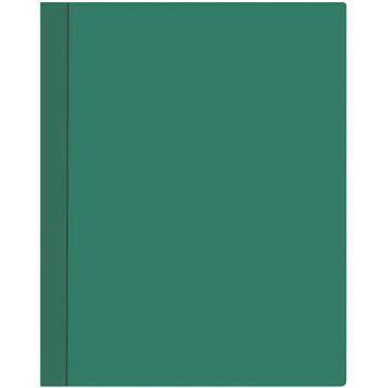 Папка с вкладышами/ 30 ATTOMEX А4 3102401 зеленая 500мкм фактура "песок" непрозр