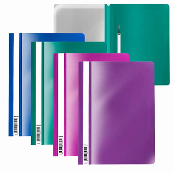 Скоросшиватель пластиковый А4 EK "Fizzy Vivid" 50021 асс.