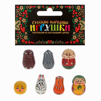 Пальчиковый театр Колобок (7шт) Р-45/766