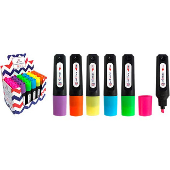 Маркер текст. ATTOMEX 5045360 скош.1-5мм,дисп.,асс.