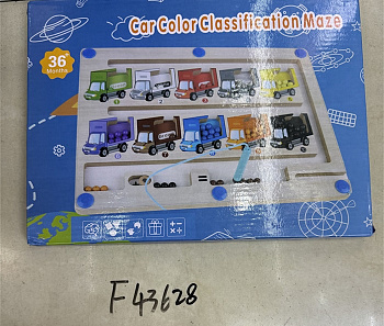 Головоломка-Игра из дерева магнит. - разложи матем. F43628