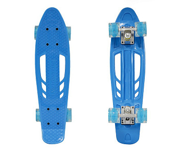 Пенниборд BlackAqua PU 60мм,до 50кг S00238 голубой