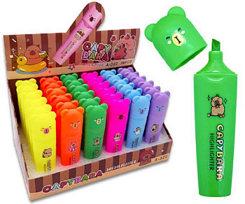 Маркер текст. INTELLIGENT "Неон" DN-285 скош.,1-5мм,асс.