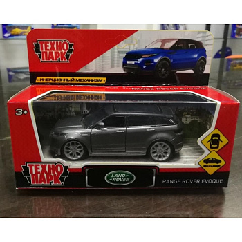 Машина Технопарк металл. Land Rover Range Rover Evoque серый (12,5см) откр.дв,ин