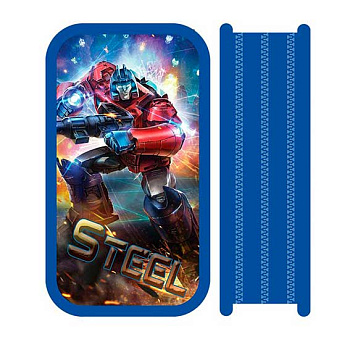 Пенал 3отд. 190*105 ПЧЕЛКА ПО-110 "Стальной гигант" больш.,ткан.торец