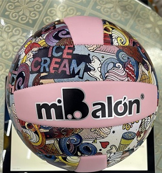 Мяч волейбольный PVC (270гр) MiBalon D41134