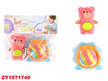 Набор погремушек TG8410-9 (2шт) в пакете