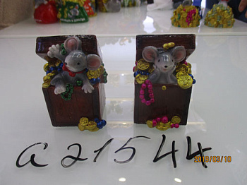 Копилка Мышка 7,0см 4в G21544