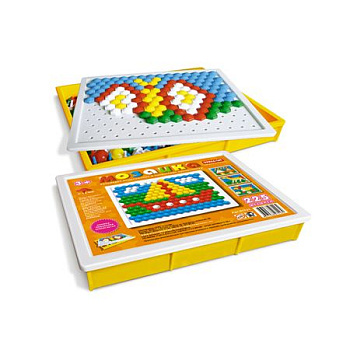 Мозаика (d13мм/225дет) прямоуг/кор 01050 (Стеллар)