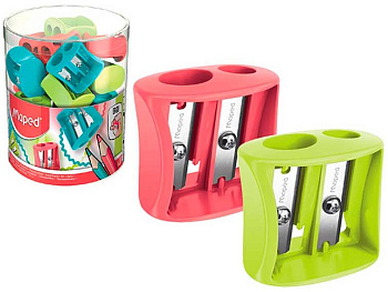 Точилка 2отв. MAPED "Vivo" 062511