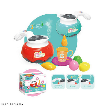 Чайник QC-3B (игрушка) на батар в/к