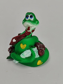 Фигурка Змея 6см D05202 4вид (4шт/уп) цена за 1 шт