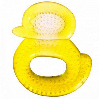 Бусинка Прорезыватель Уточка с водой 1086