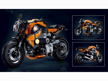 Мини-конструктор M38-B1130 Мотоцикл спортивный-2 (196дет) в/к