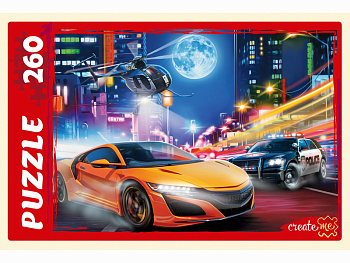 Пазлы (260эл) Крутой вираж №6 П260-8204