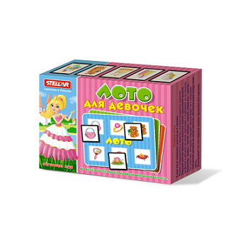 Лото (24фиш) Для для девочек 00913 (Стеллар)