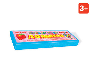 Домино в футляре Фрукты 00012 (Стеллар)