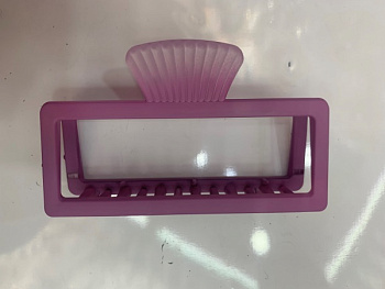 Заколка-краб д/волос Мон Ляруш (9,5см) Рыбка, 6цв 746-467