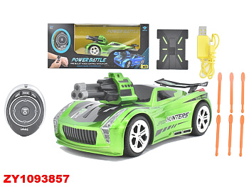 Машина на РУ R-532S с пушкой, стрелами зелен. (голос, часов.управ) 2.4G в/к