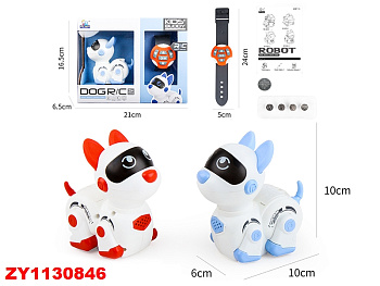 Собака робот на ИК 626-2 (управл.часами) в/к