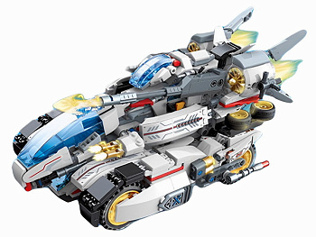 Мини-конструктор 41310 Космический транспорт (821дет) в/к