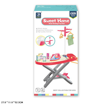 Гладильный набор 7928 (доска+утюг+вешалка) в/к