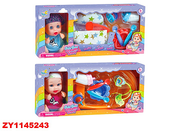 Пупсик 310 забавный, муз. с набором в/к