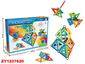 Конструктор магнитный AQ-777-1 (72дет) в/к