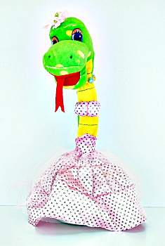 МС.Змея 37см механ невеста D05143